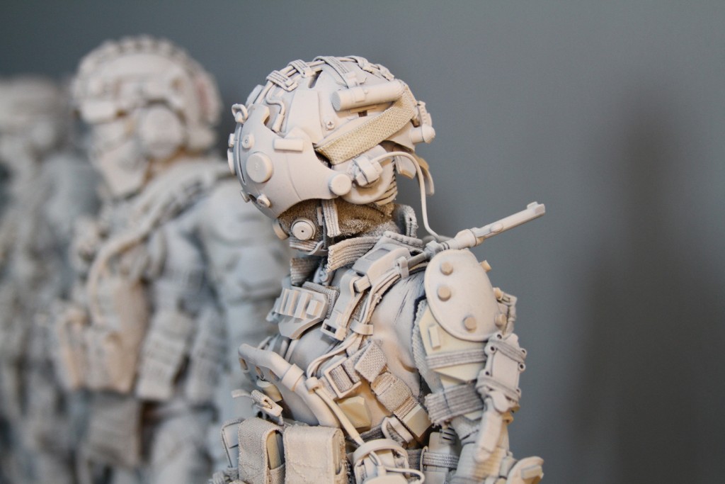 Kitbashed physical maquettes created as design references for Titanfall.