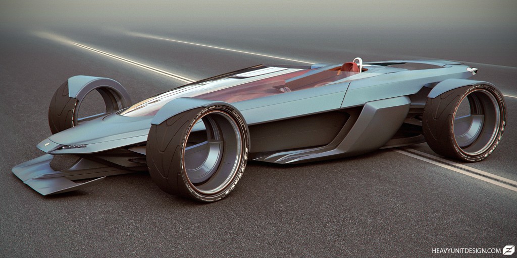 A render test for a vehicle design.