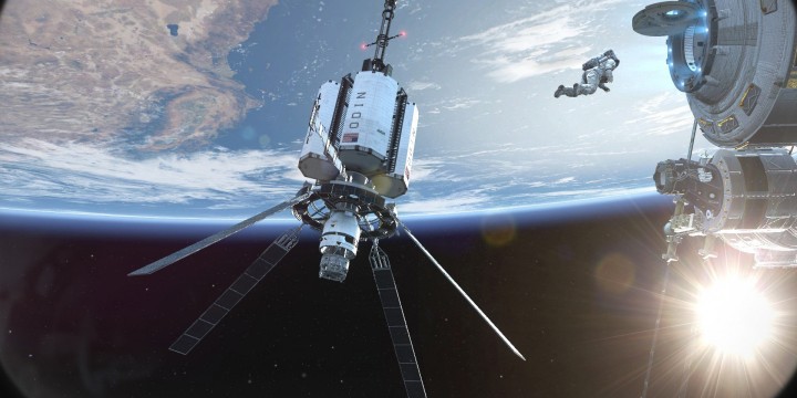 The ODIN space station from Infinity Ward's Call of Duty: Ghosts.