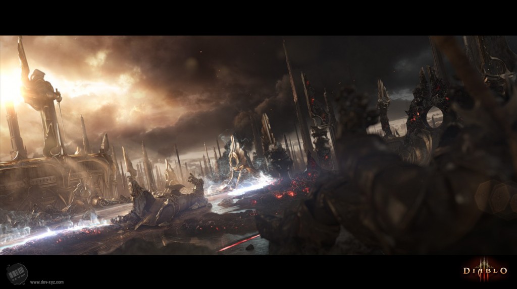 Part of the outro cinematic for Blizzard Entertainment's Diablo III. Devon did much of 3D work and compositing.