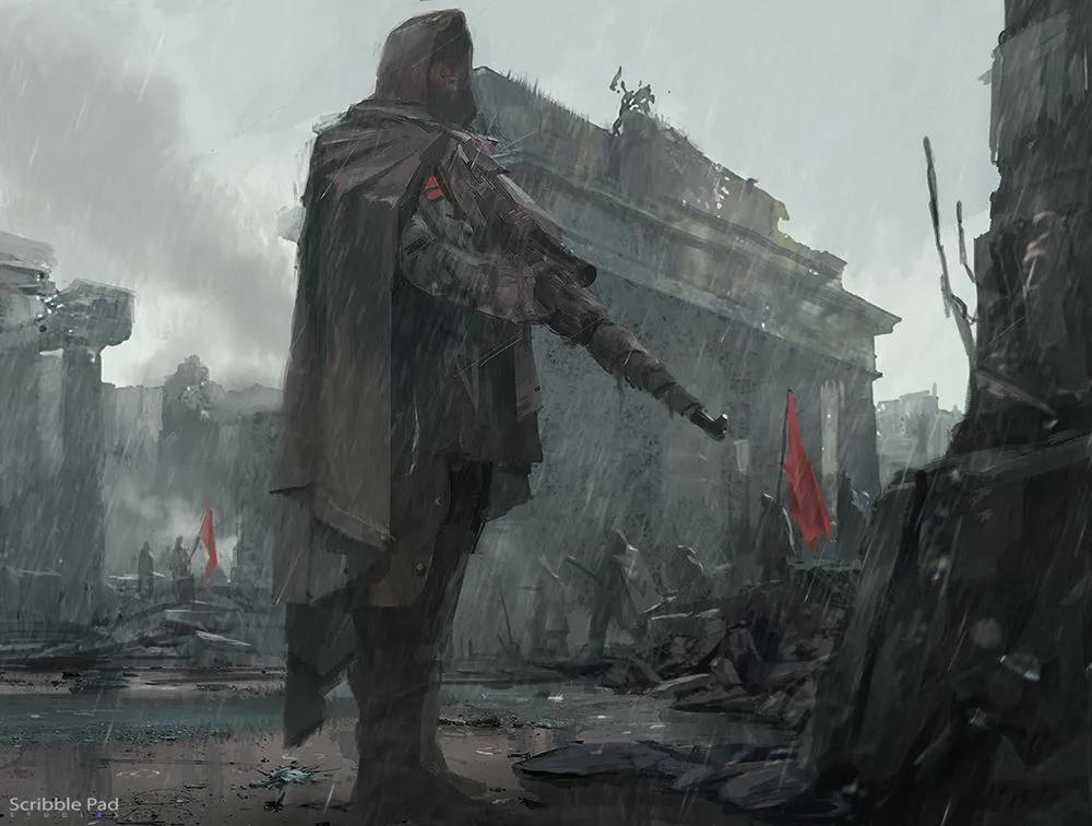 Personal art work by James Paick.