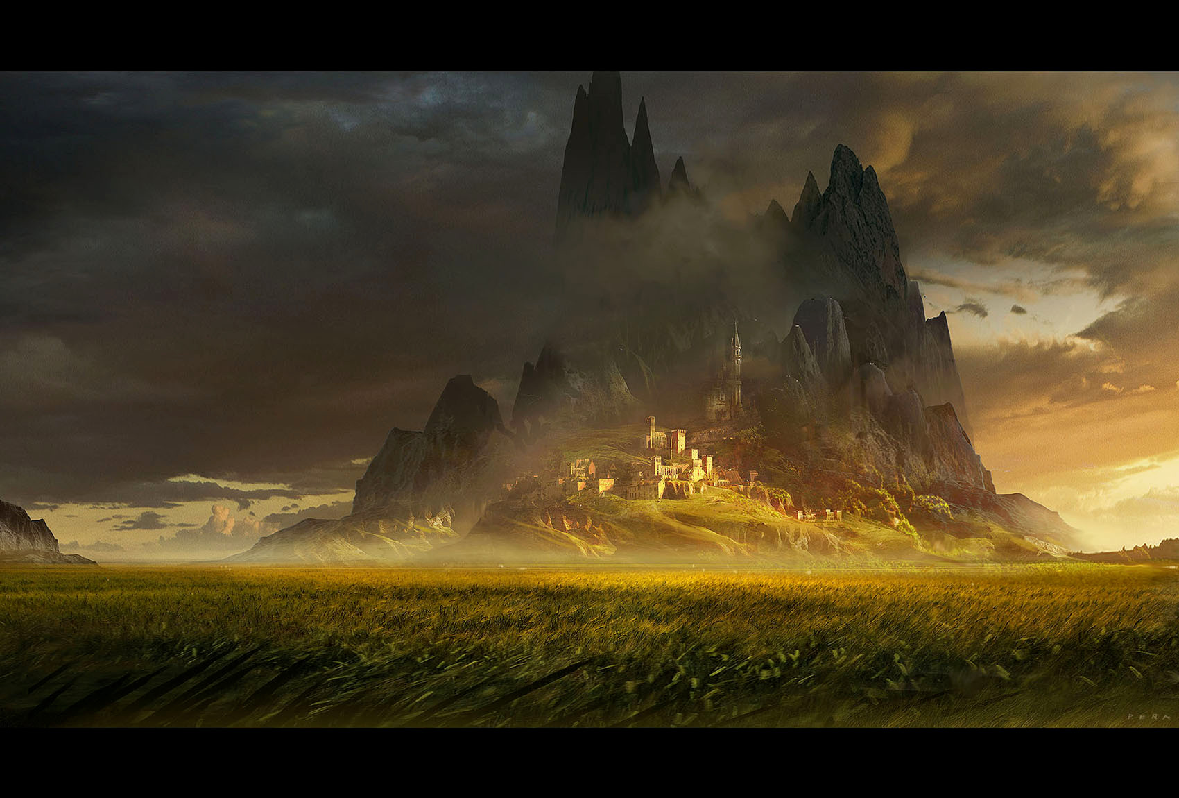 The Fields: a personal art work from Eduardo's IP Wizard Anthologies.