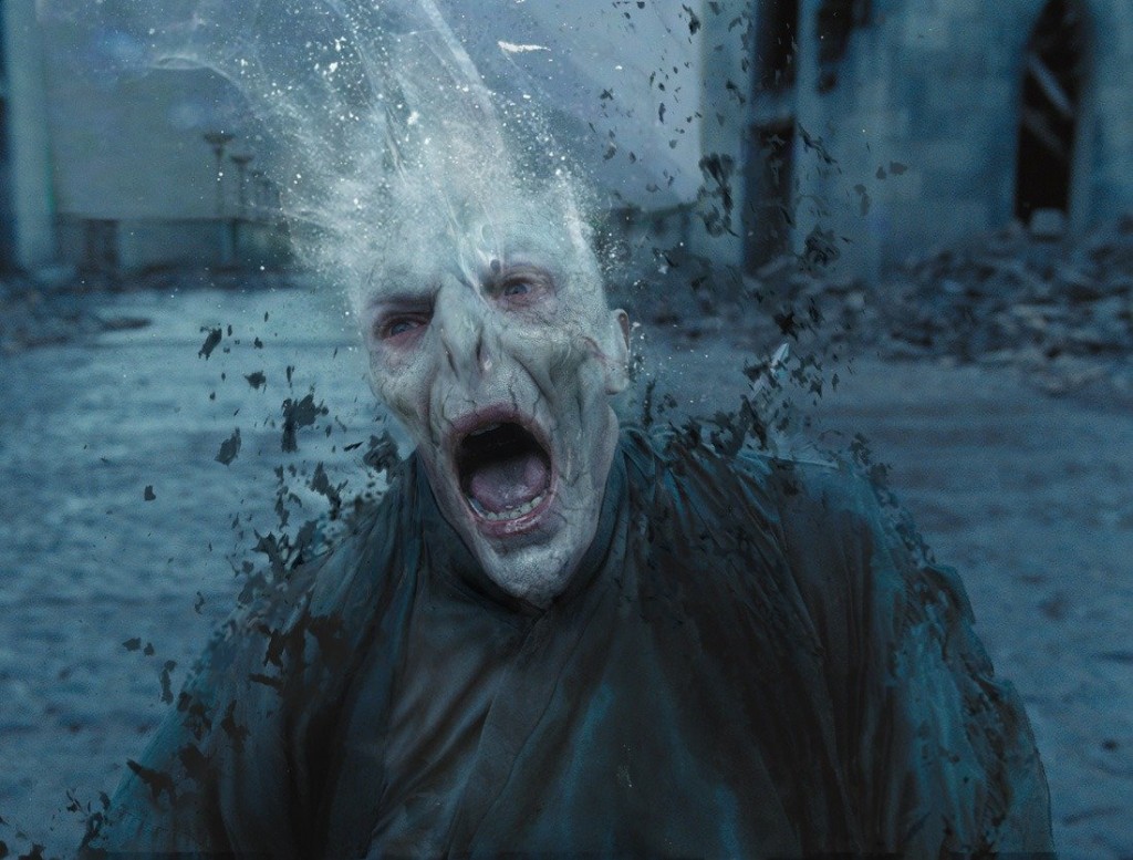 Concept work for Voldemort's death sequence from Harry Potter and the Deathly Hallows: Part 2.