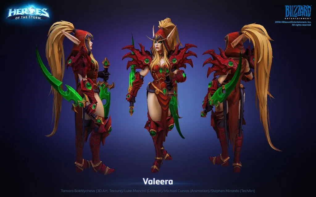 Heroes of the Storm Concept Art & Characters
