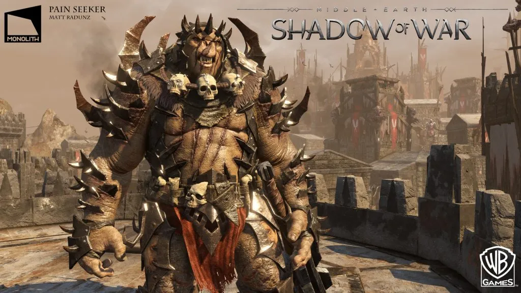 Monolith Productions Middle-earth: Shadow of War Art Blast