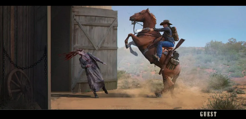 Honorable Mention, Wild West: Keyframe Concept Art
