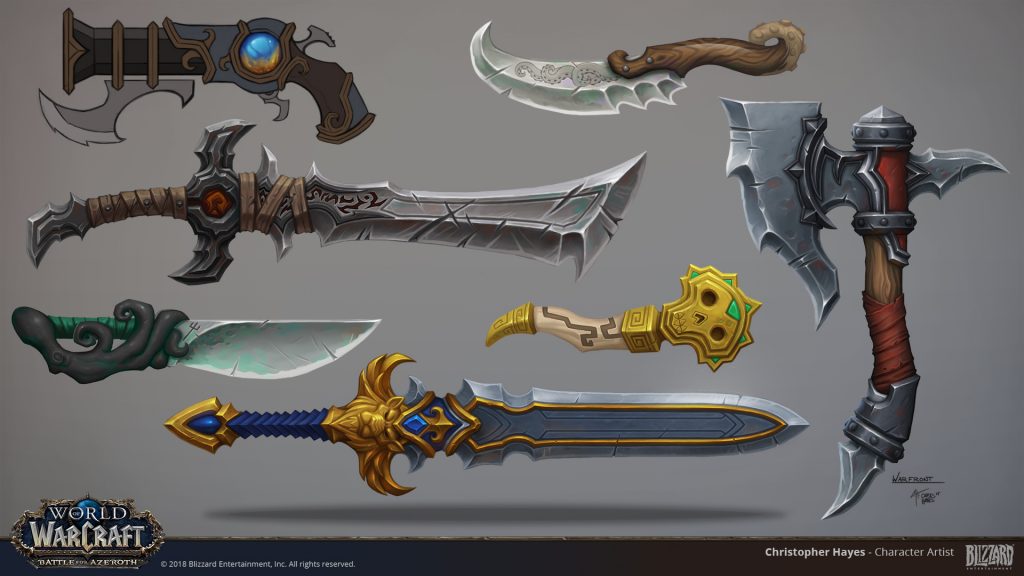 Blizzard Entertainment World of Warcraft Art Blast—Character Art ...