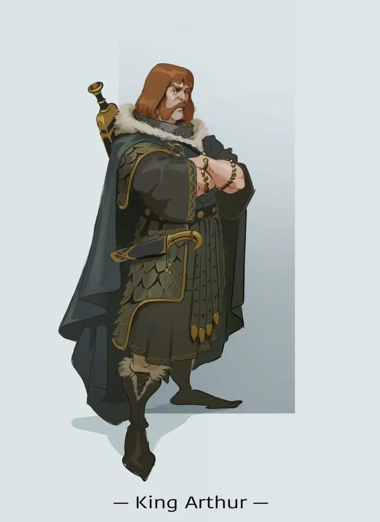 Honourable Mention, The Legend of King Arthur: Character Design