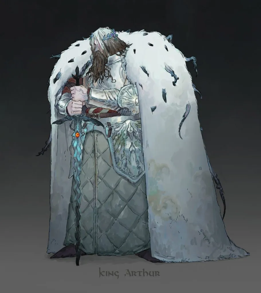 Honourable Mention, The Legend of King Arthur: Character Design