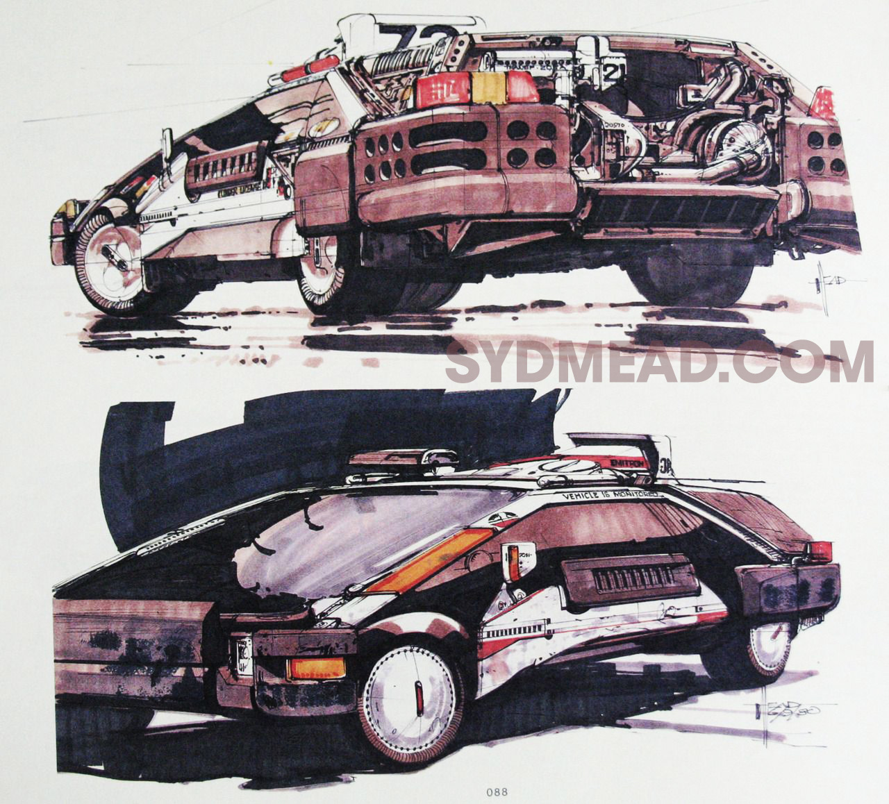 In Memory of Syd Mead: Blade Runners Visual Futurist & The Grandfather ...