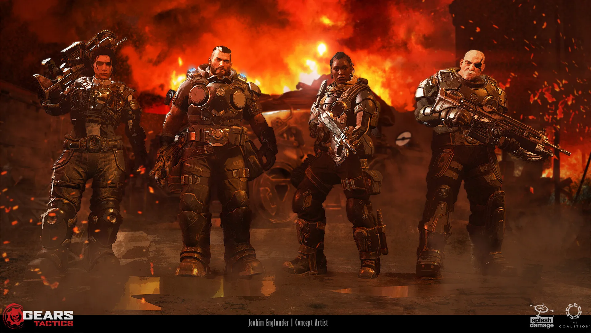 The Coalition Gears of War 4 Art Blast! - ArtStation Magazine