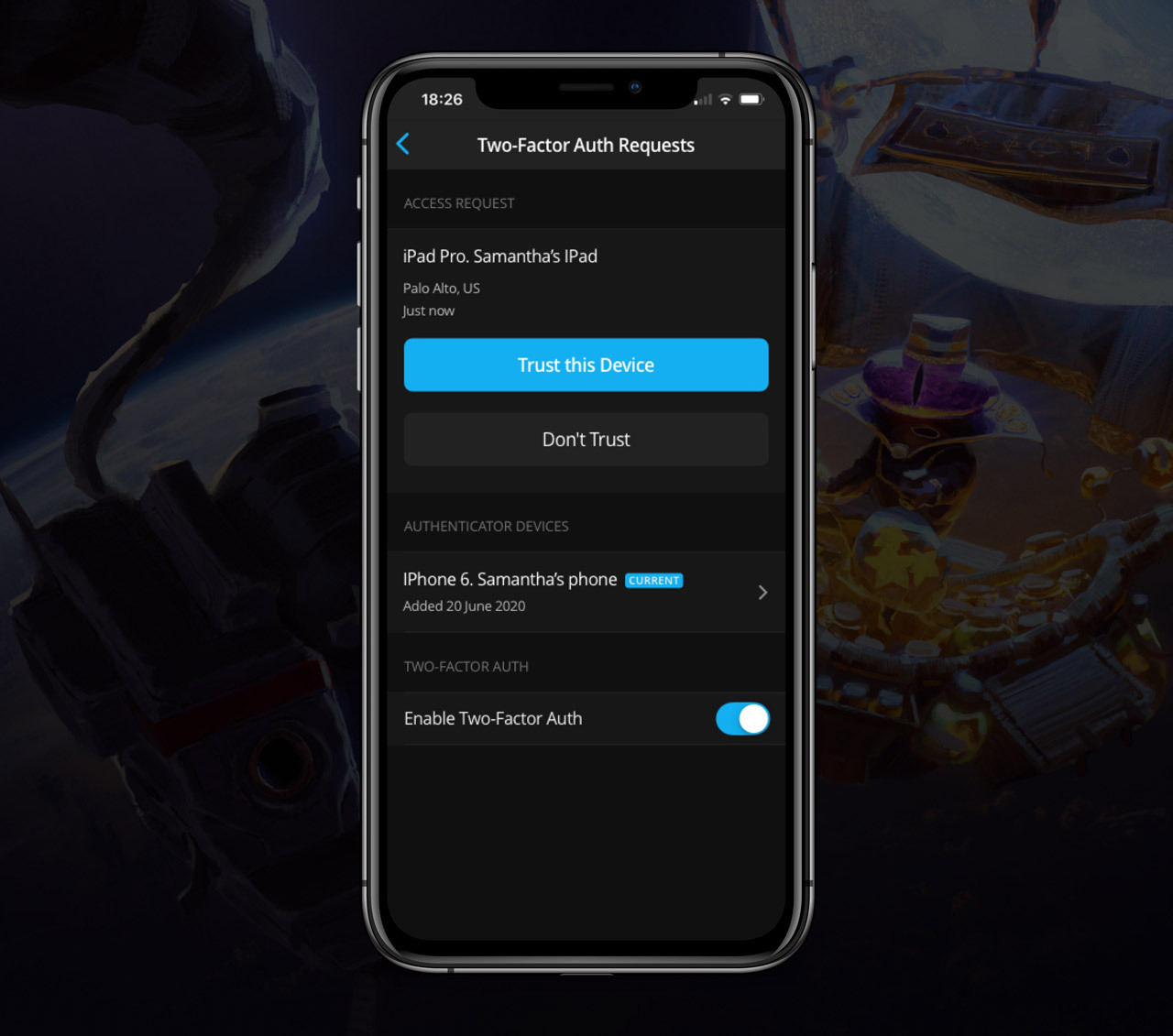 Enable and use two-factor authentication (2FA) for your Blizzard account