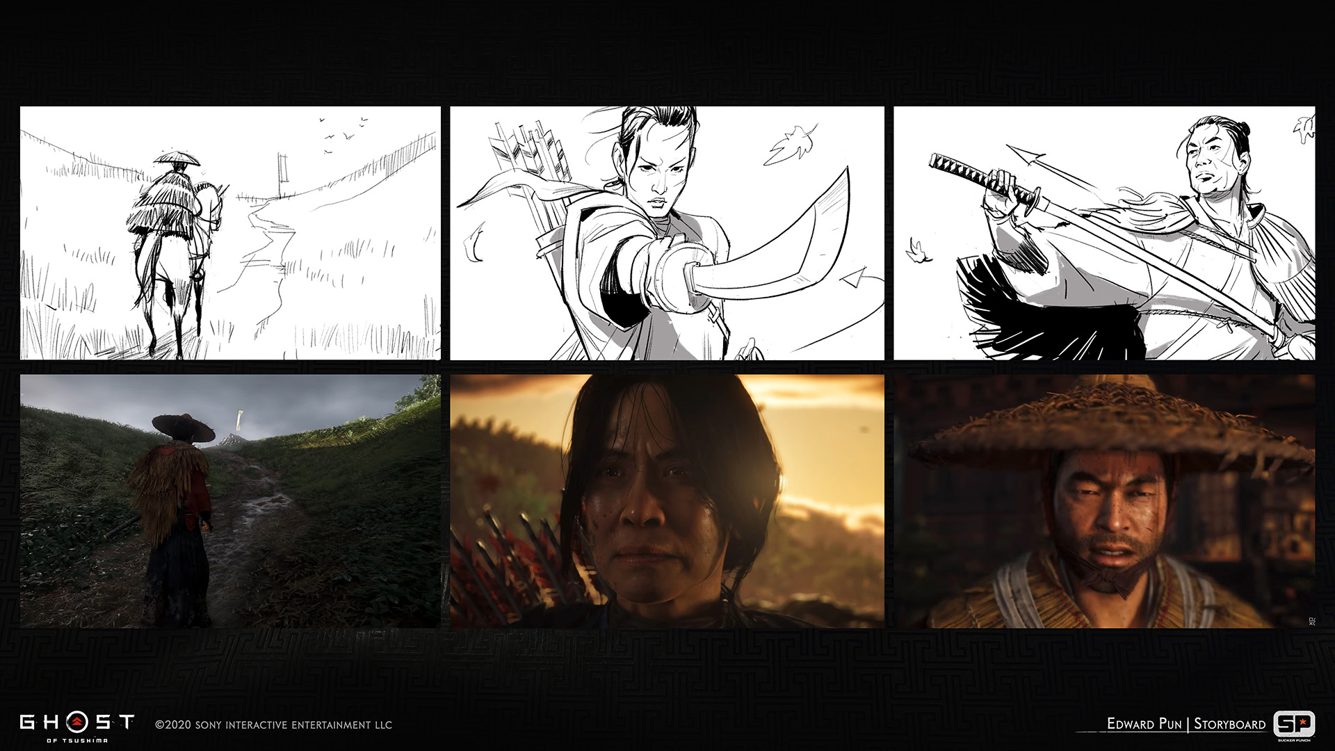 Ghost of Tsushima Concept Art.