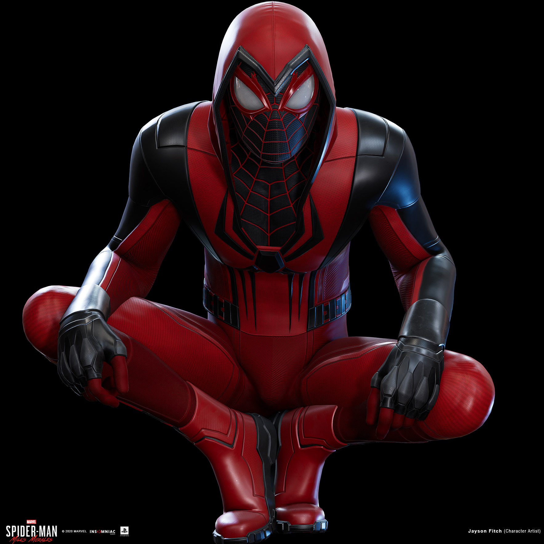Insomniac Games Marvel's Spider-Man: Miles Morales & Marvel's Spider-Man:  Remastered Art Blast - ArtStation Magazine