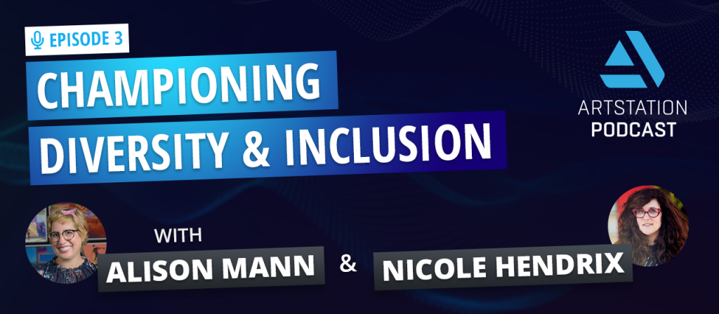 A title image reading CHAMPIONING DIVERSITY & INLCUSION with photos of Alison Mann and Nicole Hendrix