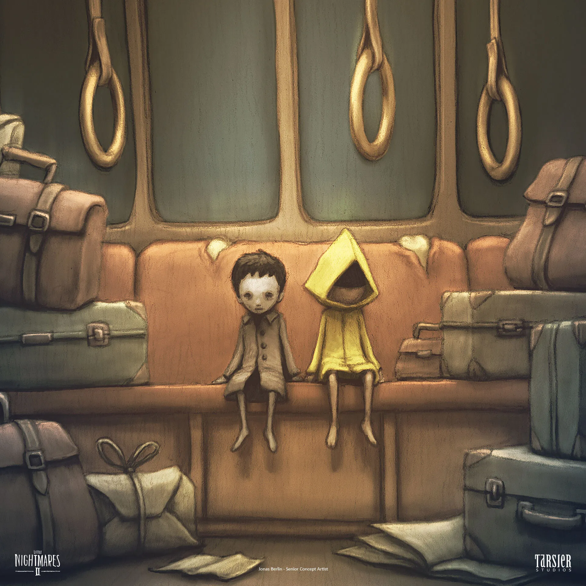 Barber as a game model from Little nightmares 2 artbook. : r/ LittleNightmares