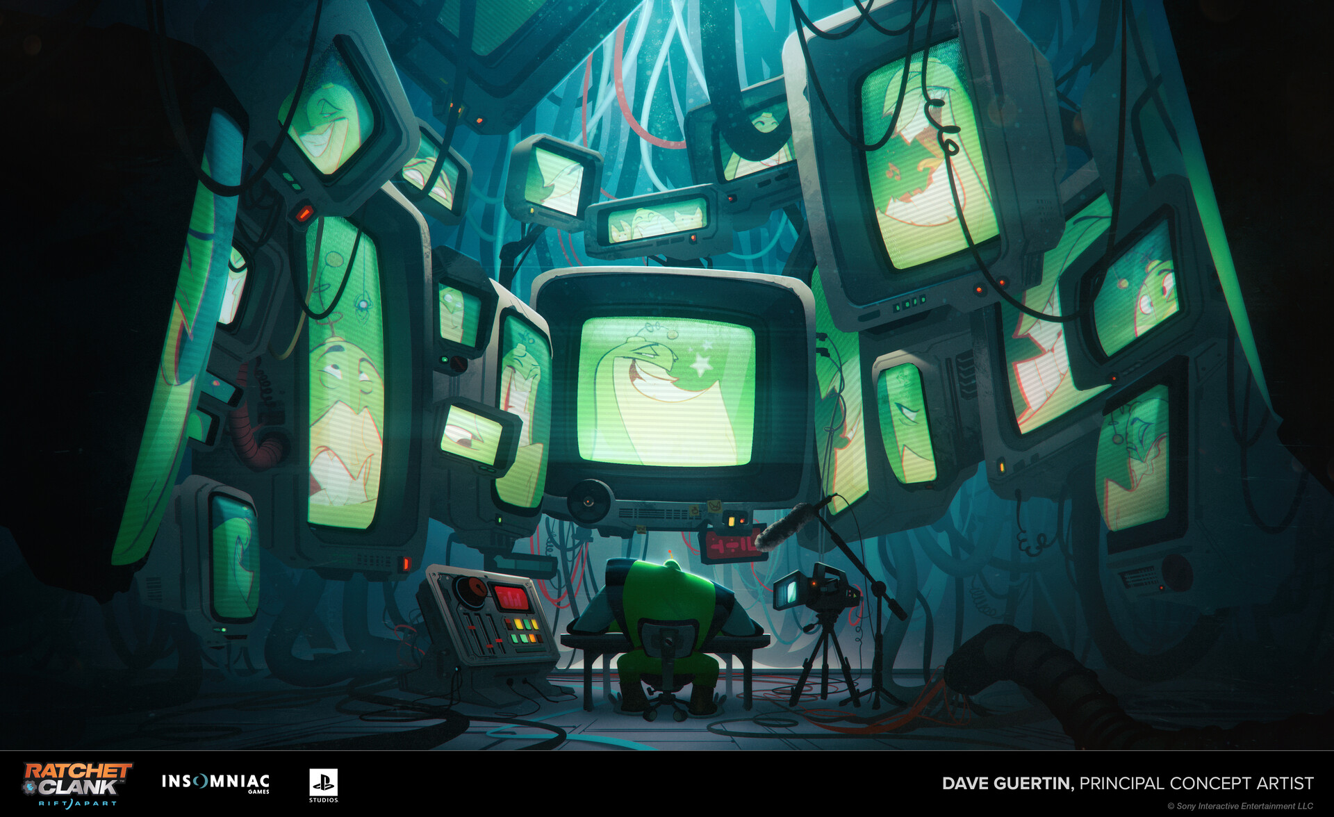 Insomniac Games Ratchet & Clank: Rift Apart Art Blast - ArtStation Magazine