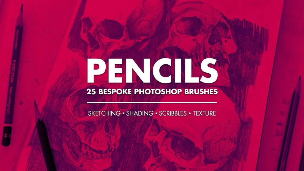 Pencil Brush Photoshop Collection  Sketch photoshop Graphic design  photoshop Photoshop brushes