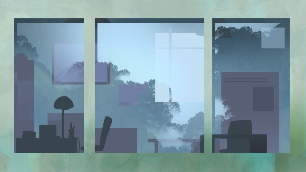 Digital Illustration of a window