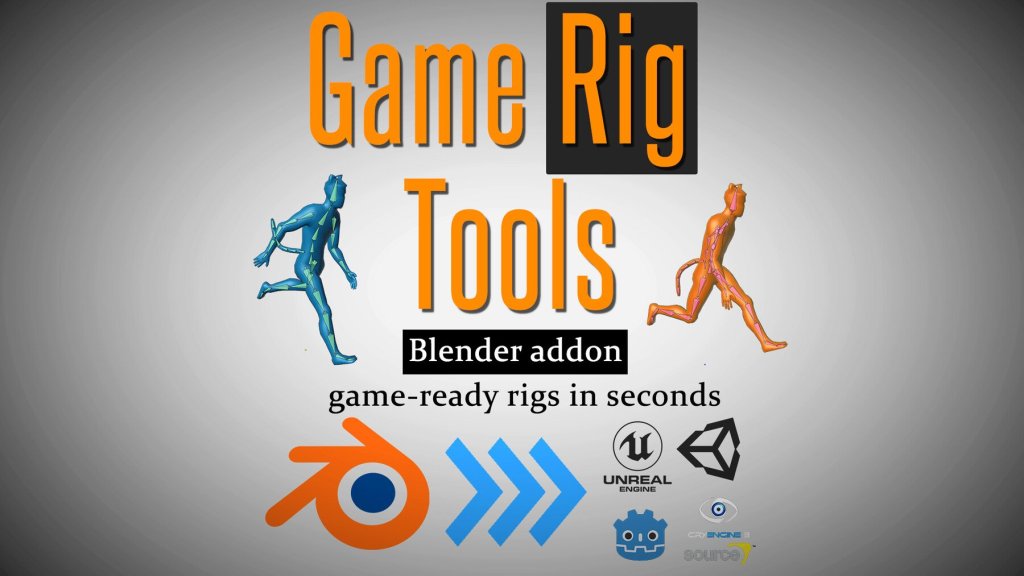 Thumbnail for Game Rig Tools Blender Add-on